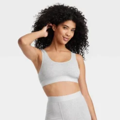 Women's Cotton Stretch Unlined Scoop Bralette - Auden™ -Auden Shop GUEST 0b4c2c64 861b 485e 8ab3 a2217ef580c7