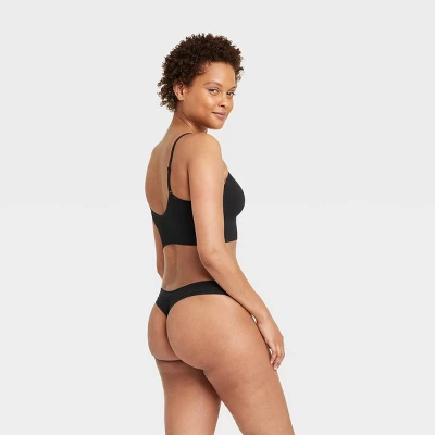 Women's Cotton Stretch Comfort Thong Underwear - Auden™ 1 Women's Cotton Stretch Comfort Thong Underwear - Auden™