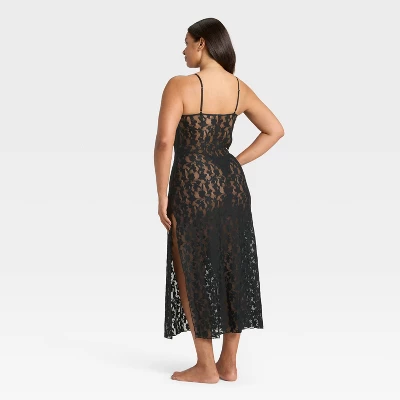 Women's Shadow Floral Lingerie Slip Dress - Auden™ 4 Women's Shadow Floral Lingerie Slip Dress - Auden™ - Image 4