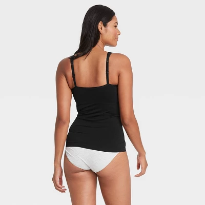 Women's All-in-One Nursing And Pumping Cami - Auden™ Black XS 1 Women's All-in-One Nursing And Pumping Cami - Auden™ Black XS