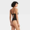 Women's Satin And Mesh Lightly Lined Lingerie Bodysuit - Auden™ 6 Women's Satin And Mesh Lightly Lined Lingerie Bodysuit - Auden™ -Auden Shop GUEST 19566ee3 1ab8 458c b3ec 73ef557355ce