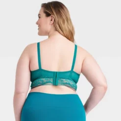 Women's Keyhole Longline Bralette - Auden™