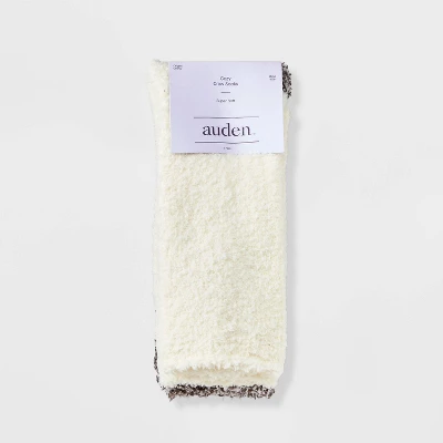 Women's Marled 2pk Cozy Crew Socks - Auden™ 4-10 1 Women's Marled 2pk Cozy Crew Socks - Auden™ 4-10