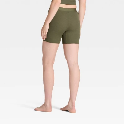 Women's Cotton Blend Ribbed Boxer Briefs Underwear - Auden™ 1 Women's Cotton Blend Ribbed Boxer Briefs Underwear - Auden™