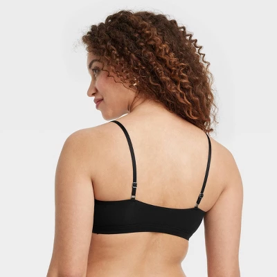Women's Luxe Stretch Unlined Scoop Bralette - Auden™ 1 Women's Luxe Stretch Unlined Scoop Bralette - Auden™