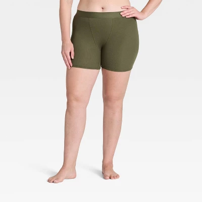 Women's Cotton Blend Ribbed Boxer Briefs Underwear - Auden™ 5 Women's Cotton Blend Ribbed Boxer Briefs Underwear - Auden™ - Image 5