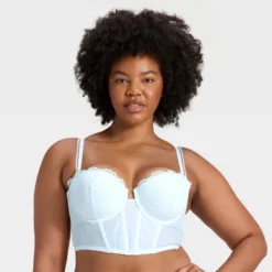 Women's Woven Cotton Lingerie Corset - Auden™ White -Auden Shop GUEST 6e1ff088 9c72 4f56 8c60 59dfefb69330