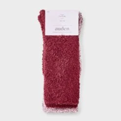 Women's Marled 2pk Cozy Crew Socks - Auden™ One Size