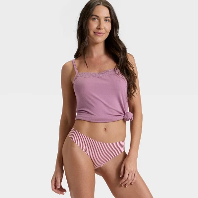 Women's Laser Cut Thong Underwear - Auden™ 2 Women's Laser Cut Thong Underwear - Auden™ - Image 2