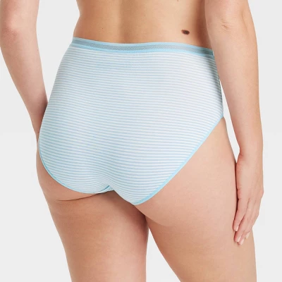 Women's 6pk Cotton Stretch Briefs Underwear - Auden™ 2 Women's 6pk Cotton Stretch Briefs Underwear - Auden™ - Image 2