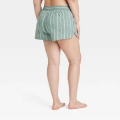 Women's Striped Cotton Pajama Shorts - Auden™ -Auden Shop GUEST b3f96f51 7b06 42a3 af40 fc1fbe20e606