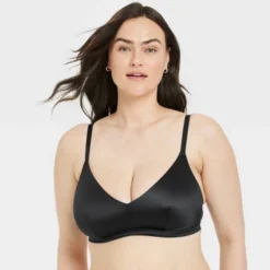 Women's Satin Unlined Triangle Bralette - Auden™ 7 Women's Satin Unlined Triangle Bralette - Auden™ -Auden Shop GUEST c54e11c0 94b1 4bfc 923a b0f41727cb40