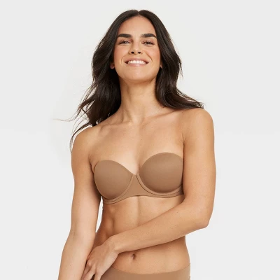 Women's Lightly Lined Strapless Bra - Auden™ 8 Women's Lightly Lined Strapless Bra - Auden™ - Image 8