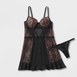 Women's Mesh And Lace Babydoll - Auden™ Black 7 Women's Mesh And Lace Babydoll - Auden™ Black -Auden Shop GUEST fe2dd7d6 55c8 46f8 8f20 130e95190173